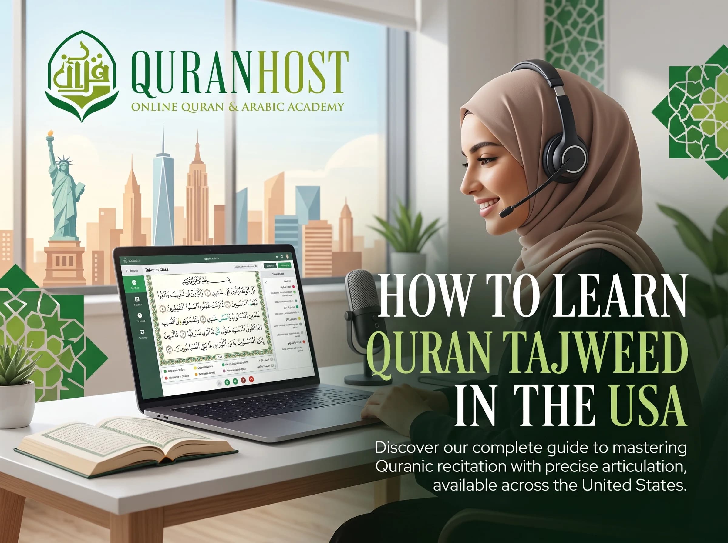 Learn Quran Online with Tajweed in the USA