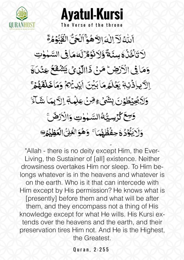 Benefits of Reciting AyatulKursi QuranHost
